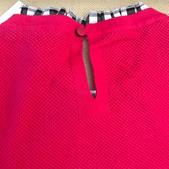 Textured Ruffle-Trim Sweater - Picture 6 of 8